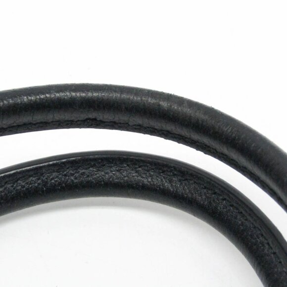 GUCCI Black Leather Shoulder Bag - Picture 9 of 16